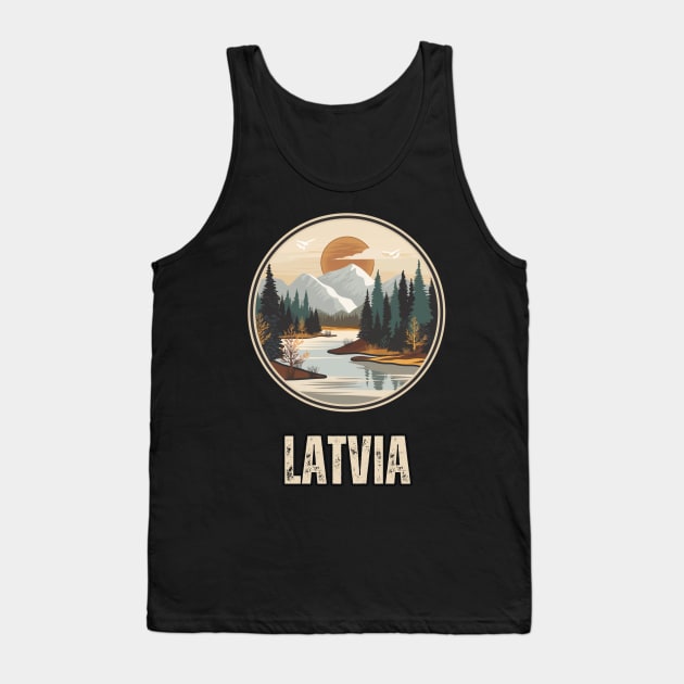 Latvia Tank Top by Mary_Momerwids